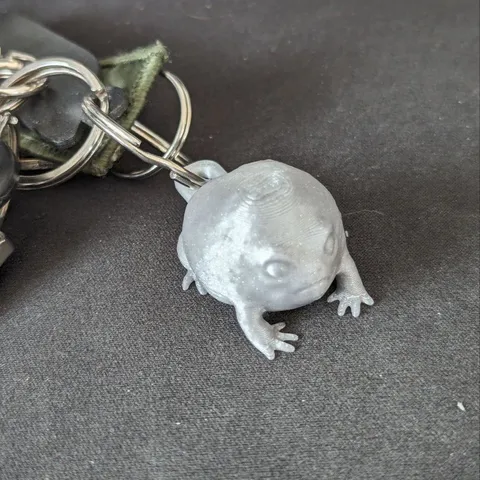 Desert Rain Frog Key Chain Remix