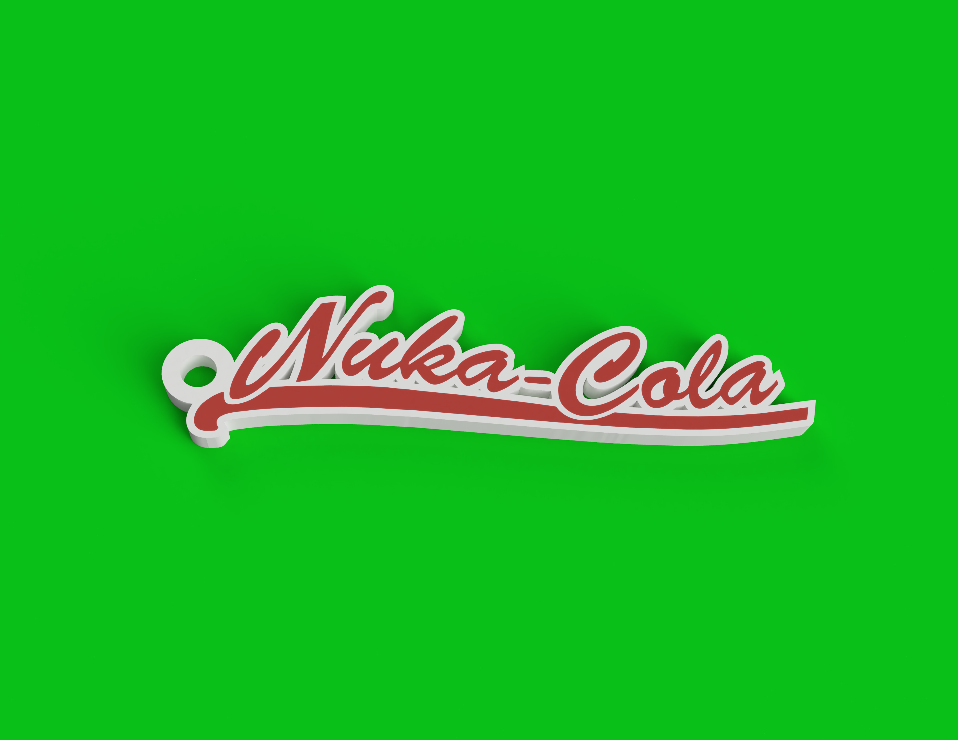 Fallout NUKA COLA Kechain by AsKeNar | Download free STL model ...