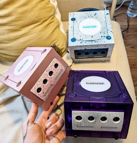 GAMECUBE JEWEL MAKER (y paquete de personalización de Gamecube)