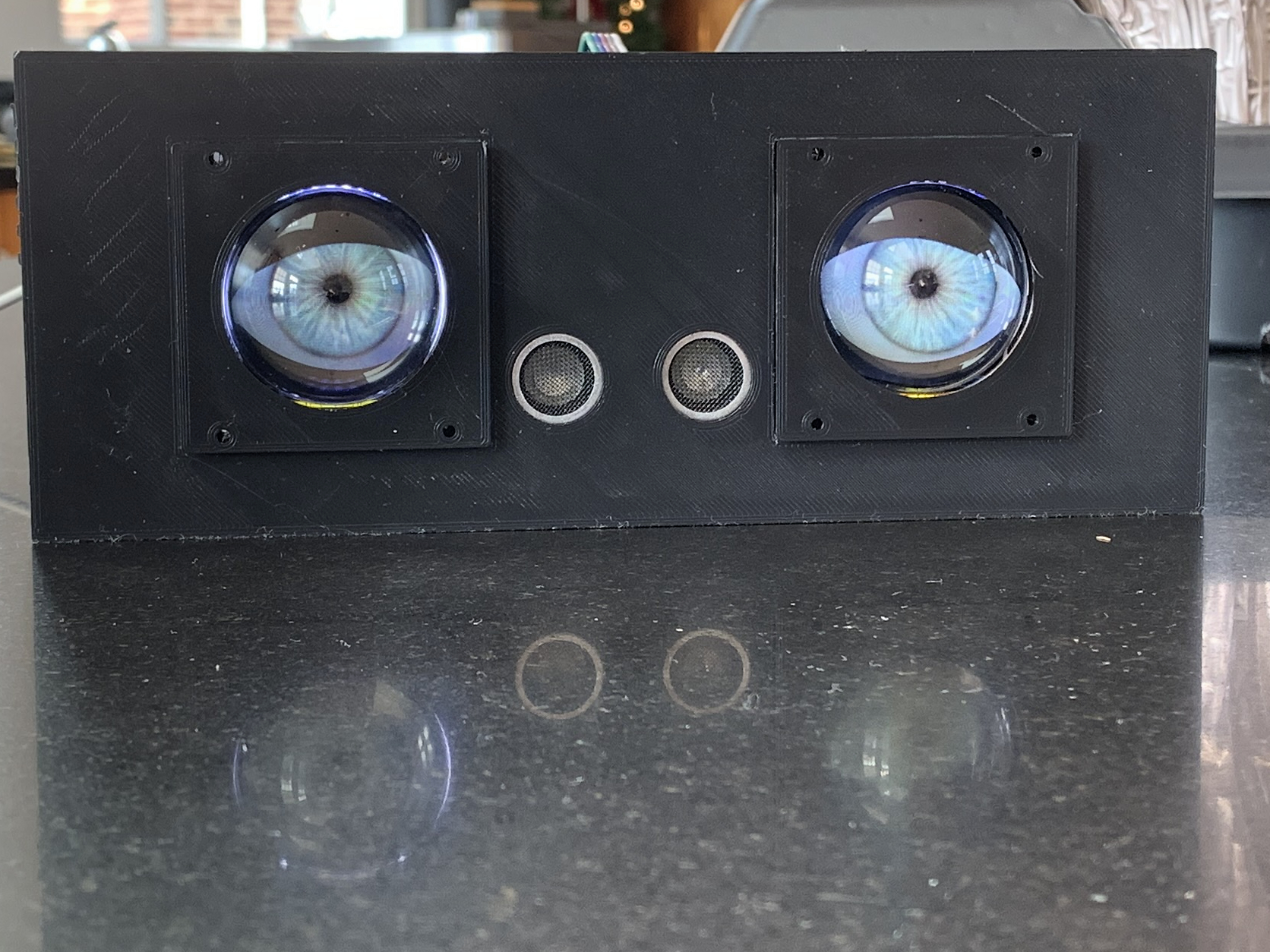 Case for Adafruit Animated Eyes for Raspberry Pi by