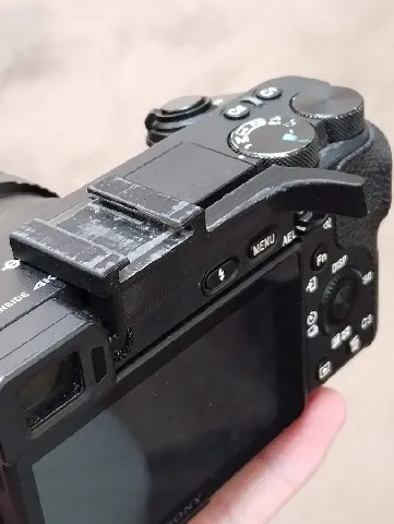 a6500 thumb grip with cold shoe