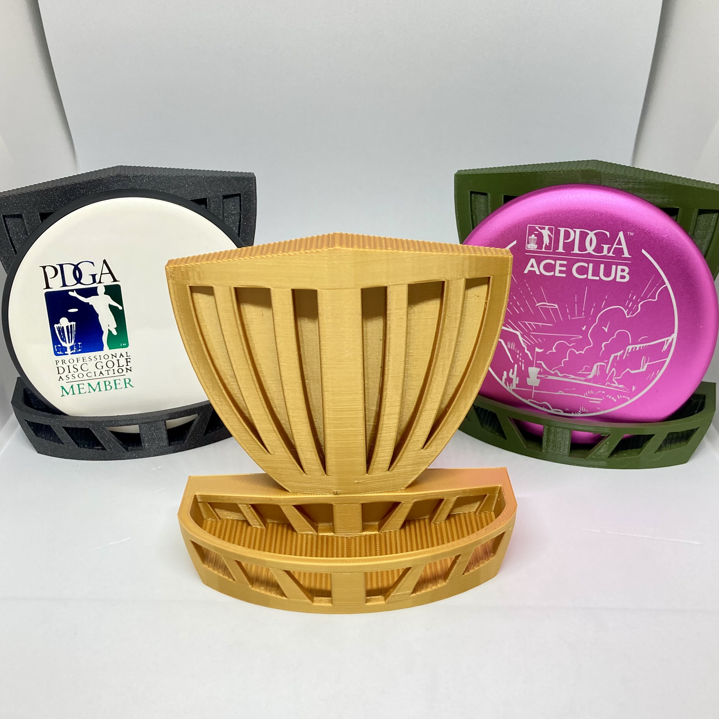 Miniatura 2 do modelo 3D Disc Golf Mini Marker Display
