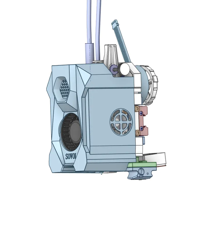 Klicky Probe for Sovol SV08 ABL by Nadir @ CN3D | Download free