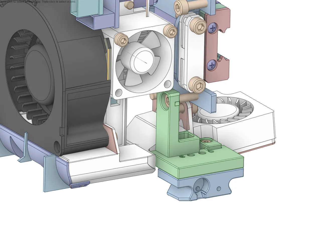 Klicky Probe for Sovol SV08 ABL by Nadir @ CN3D | Download free