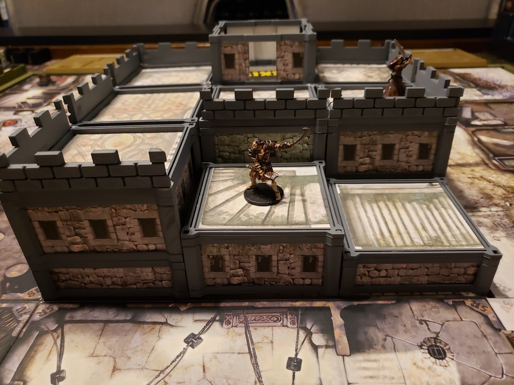 Modular Buildings for Zombicide Black Plague by MysticTome | Download ...