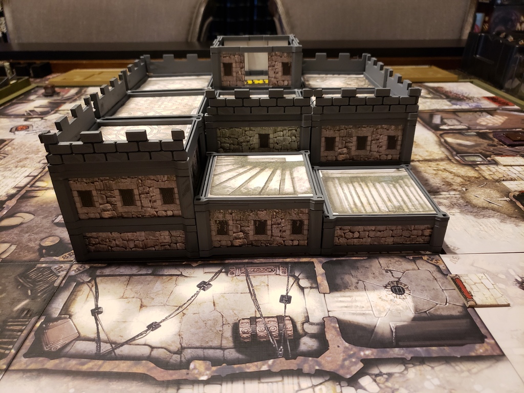 Modular Buildings For Zombicide Black Plague By Mystictome 