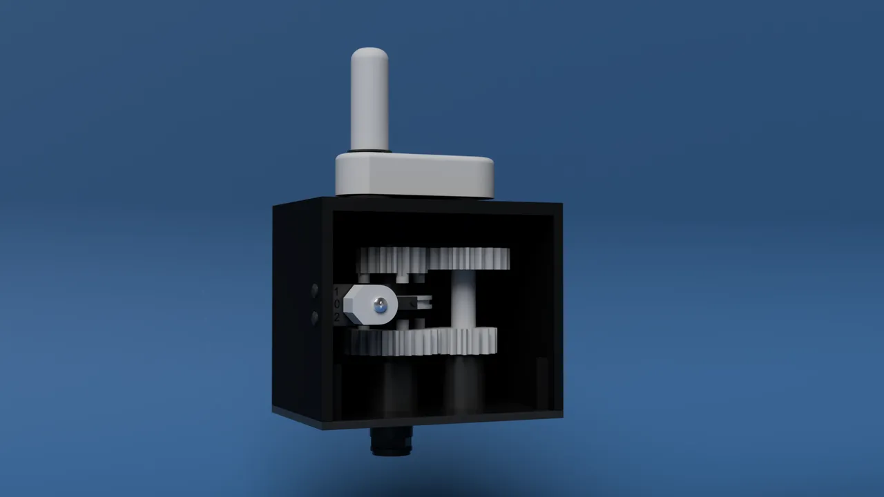 manual 2-speed gearbox by mso8874 | Download free STL model