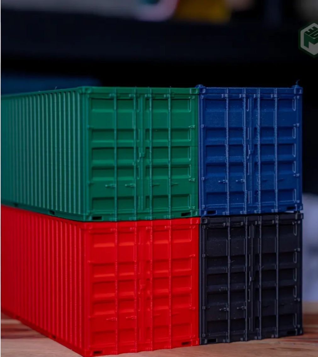 Stackable Shipping Container Desk Storage Compartment by Captain Levi ...