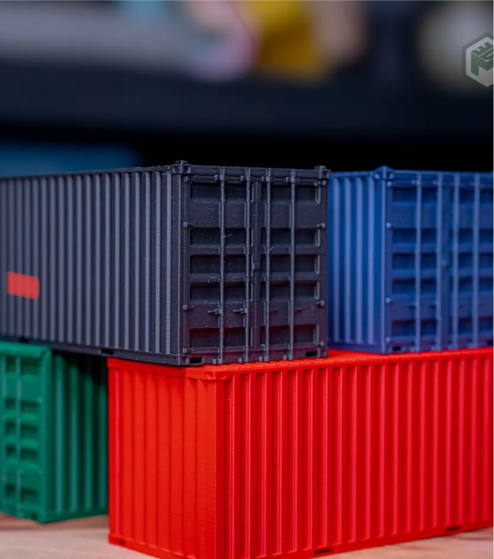 Stackable Shipping Container Desk Storage Compartment by Captain Levi ...