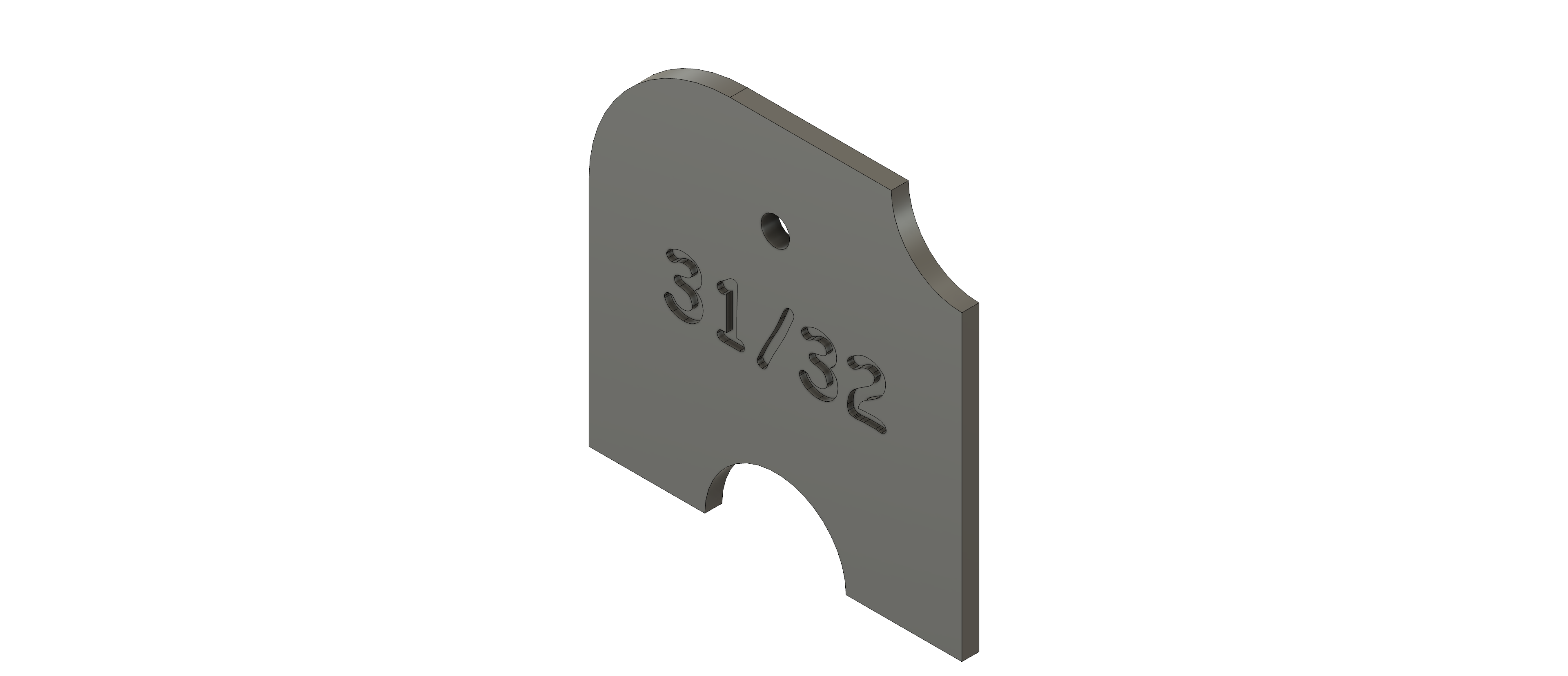 Radius gauges 1/32" to 2" with holder by AWSW | Download free STL model ...
