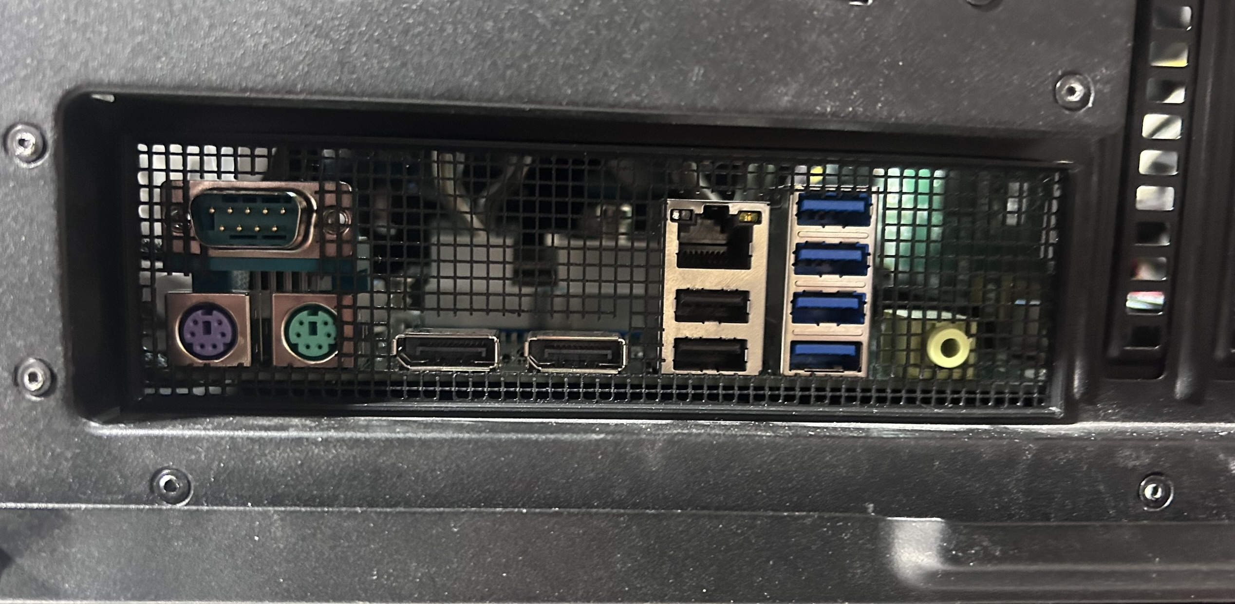 mATX/ATX IO Mesh Shield Blank by Hooba | Download free STL model ...