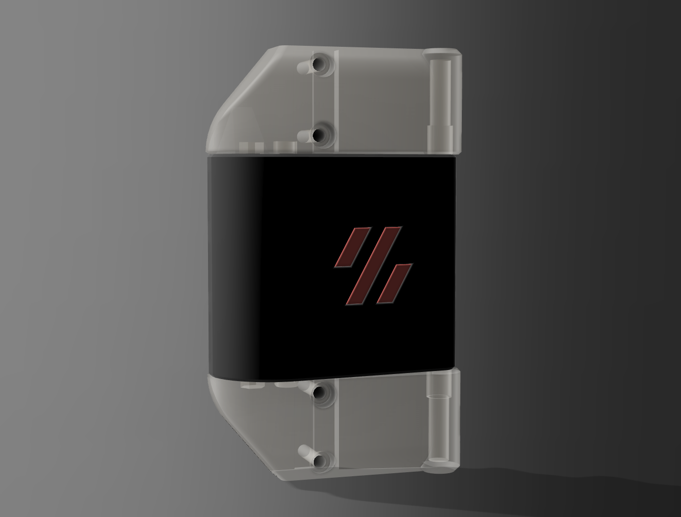 Clicky-Clack Fridge Door Voron logo handle