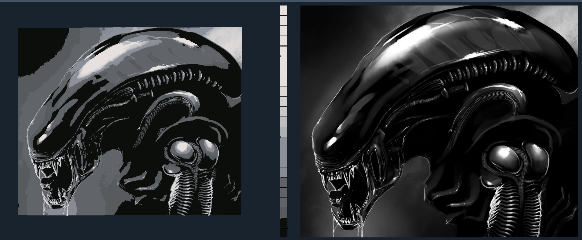 Xenomorph Hueforge by Snak3Eyes | Download free STL model | Printables.com