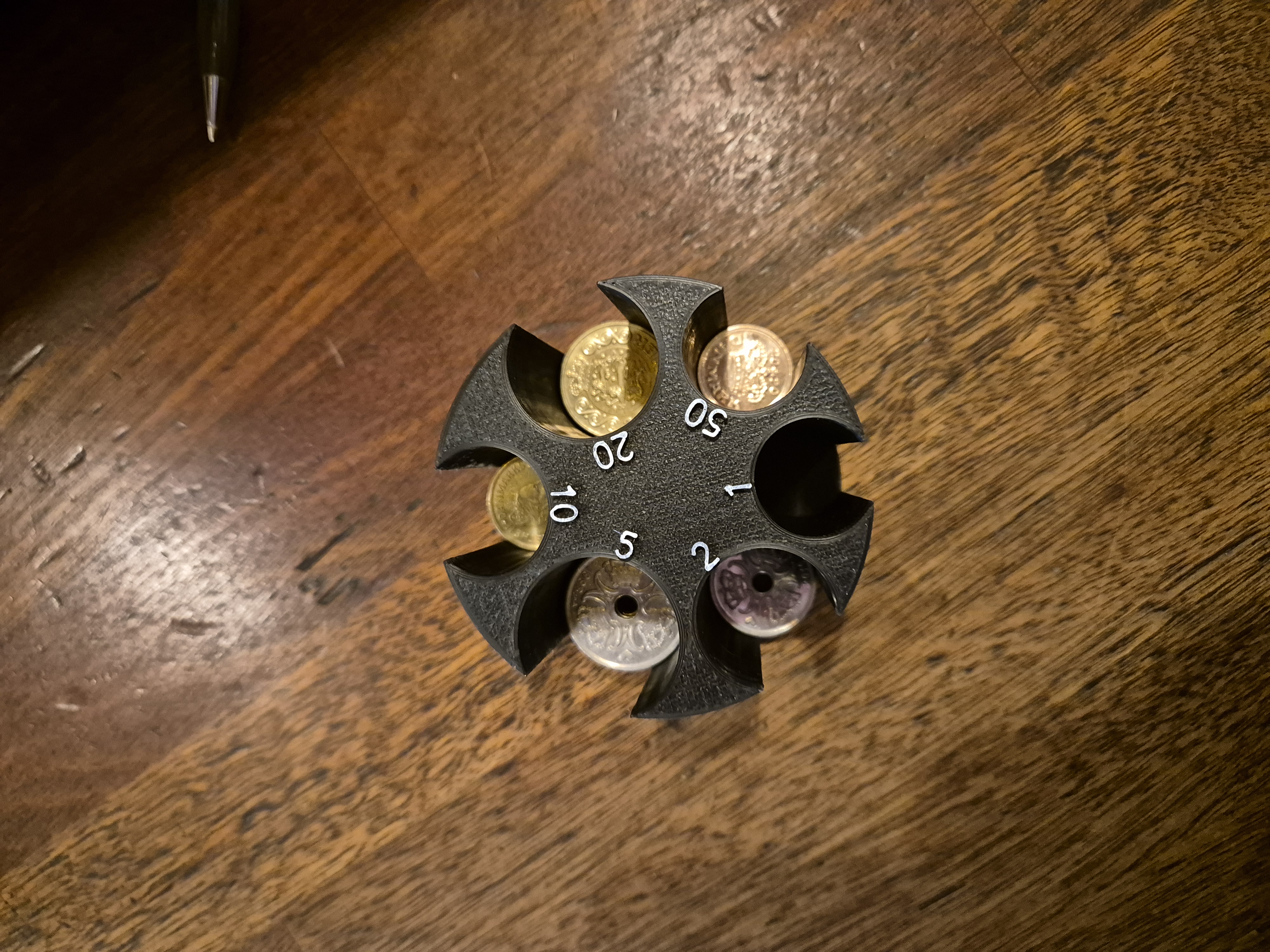 Coin Holder for Danish Coins