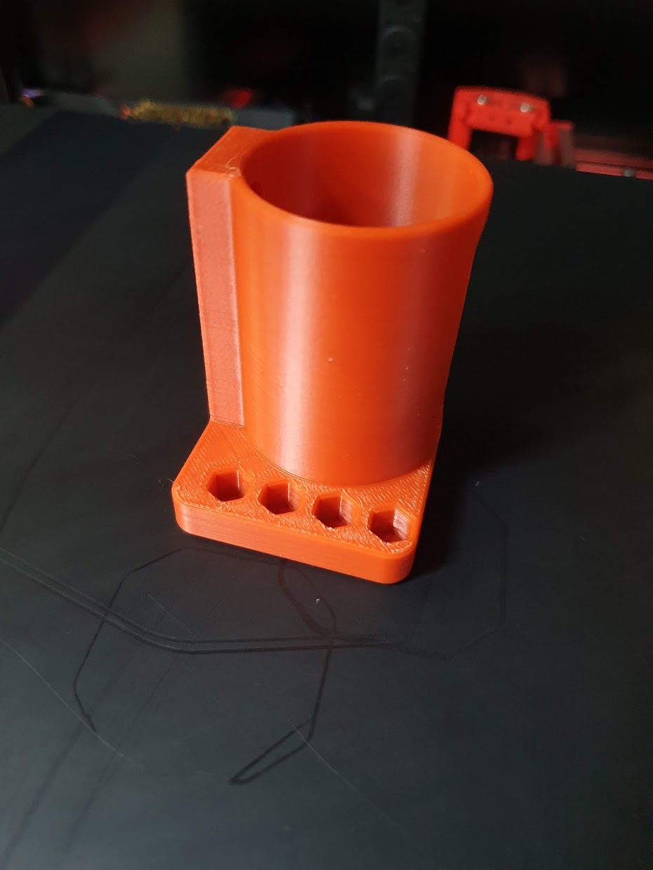 Worx WX240 wall holder by Bartek | Download free STL model | Printables.com