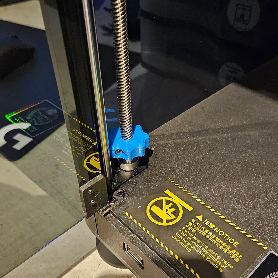 CREALITY K1, K1 MAX, K1C Z-AXIS KNOB, THUMBWHEEL by Zuff