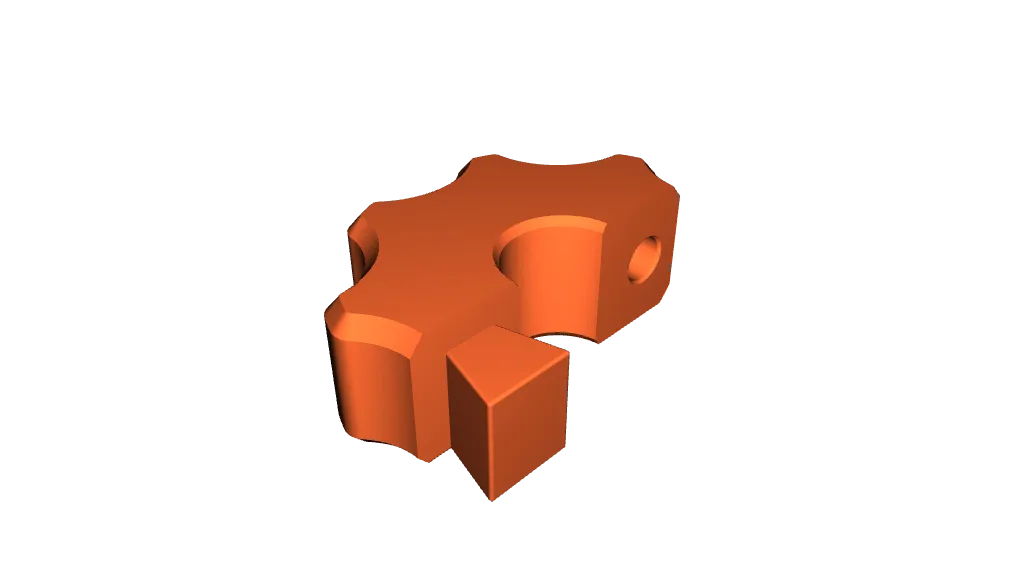 CREALITY K1, K1 MAX, K1C Z-AXIS KNOB, THUMBWHEEL by Zuff