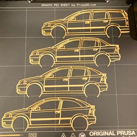 Opel/Vauxhall Astra G Silhouette pack