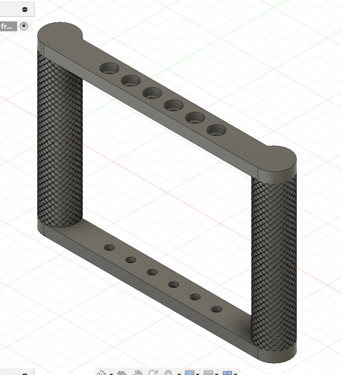 3d Rig Frame Smartphone Camera Rig - frame print-in-place (.f3d -> customizable) by ...