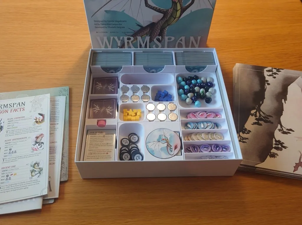 Wyrmspan Insert for Premium sleeved cards by Hellweek | Download free STL  model | Printables.com
