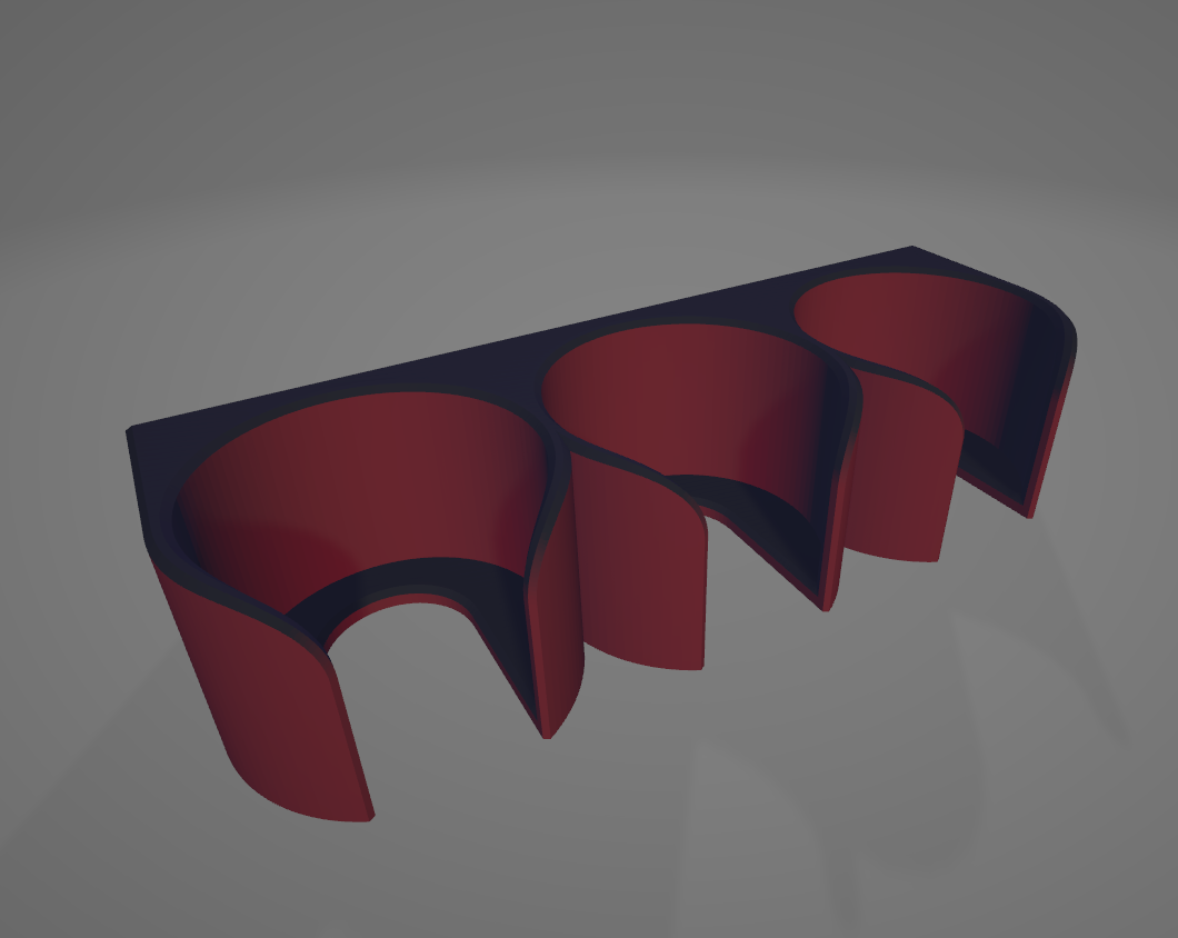 Multiplied Bottle Holders for HSW by CUT3D Download free STL model