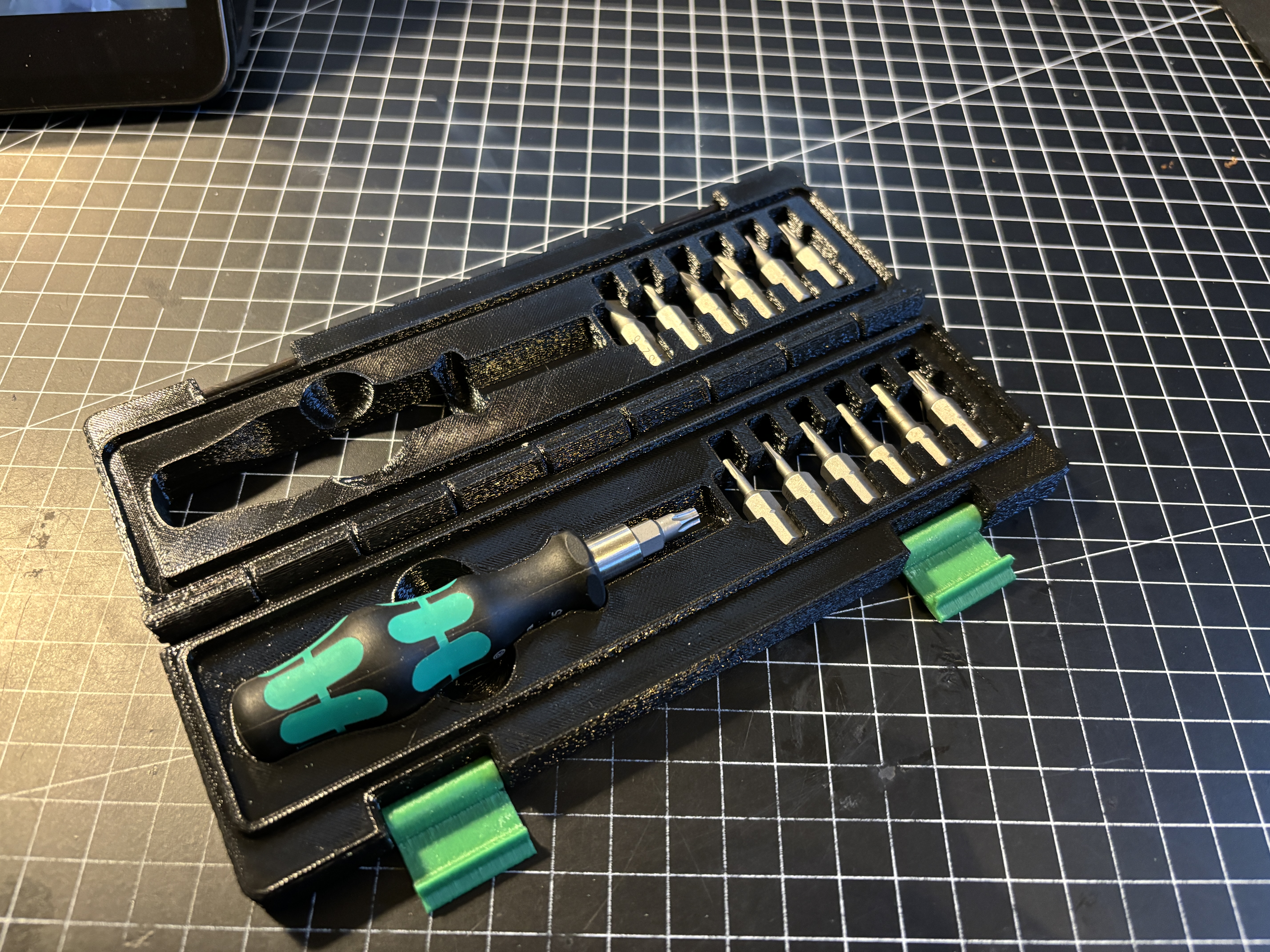 Box for Wera 813 Bitholder + bits