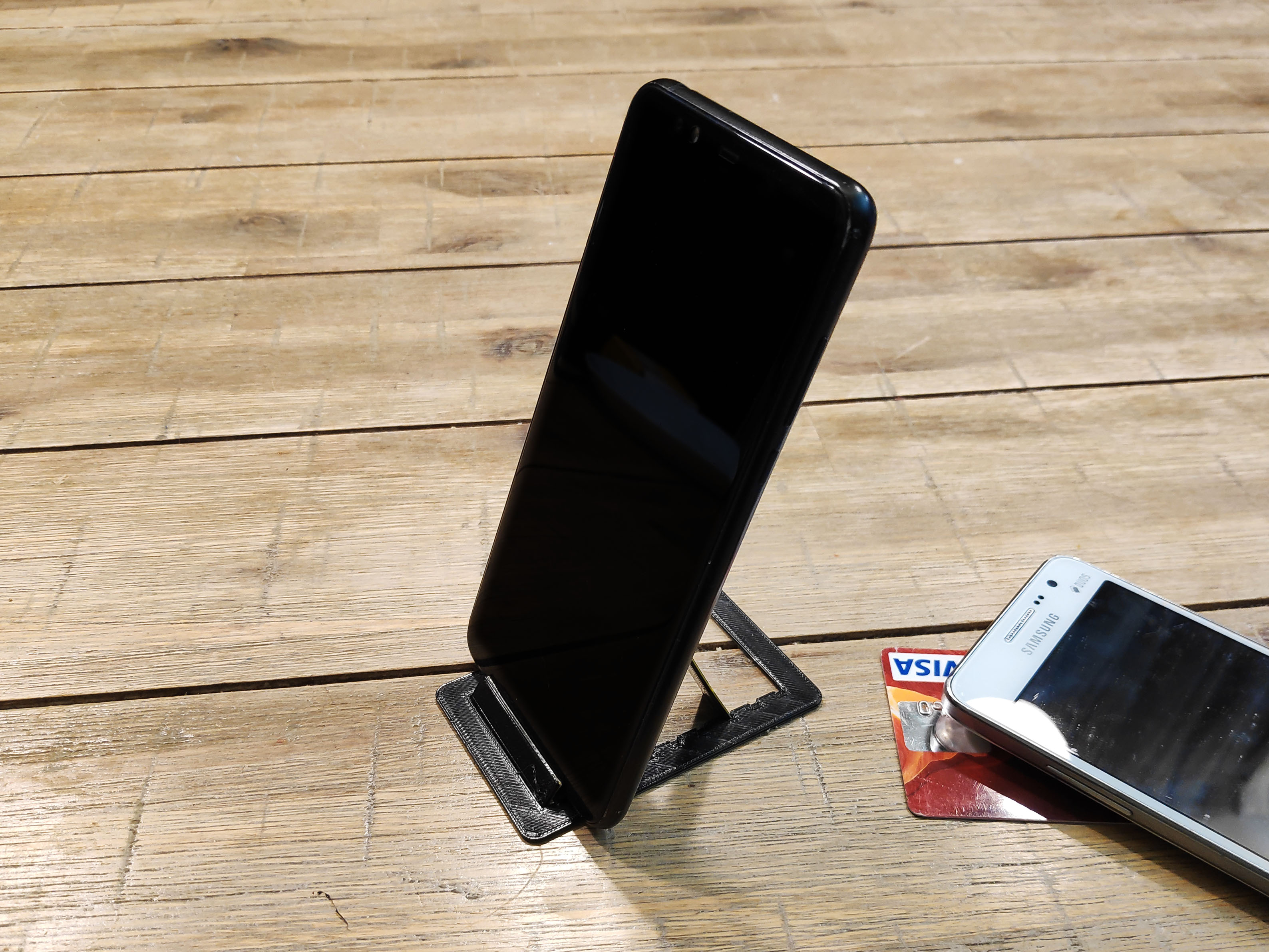 Ultra thin 1 5mm Credit Card sized Phone Stand By Kagarov Download 