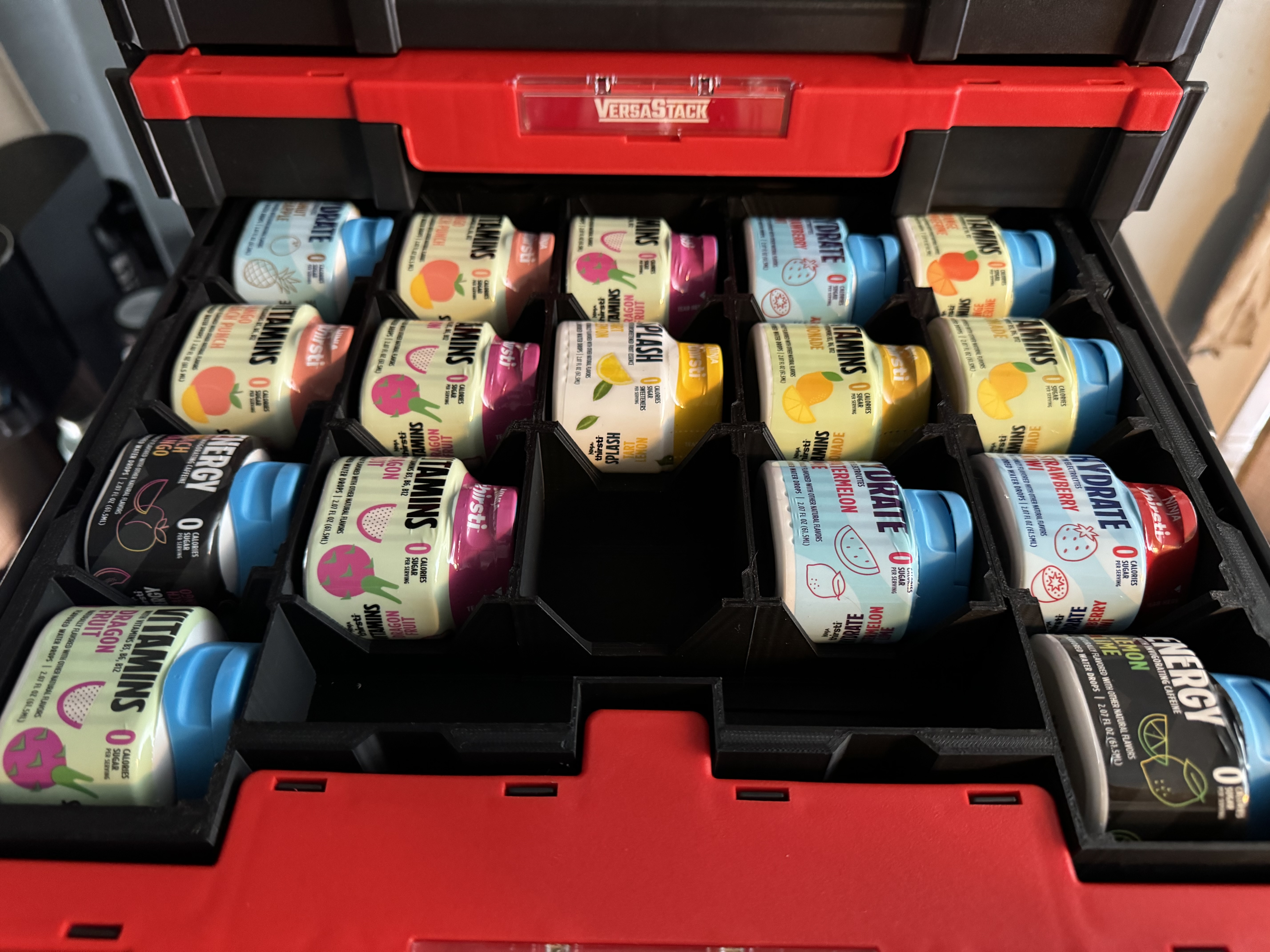 ninja thirsty pod holder for crafsman versastack and  dewalt t-stack