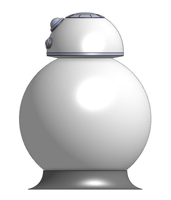 BB8 from starwars by Rodrigo Oliveira | Download free STL model ...