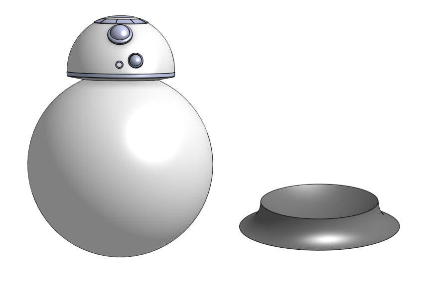 BB8 from starwars by Rodrigo Oliveira | Download free STL model ...