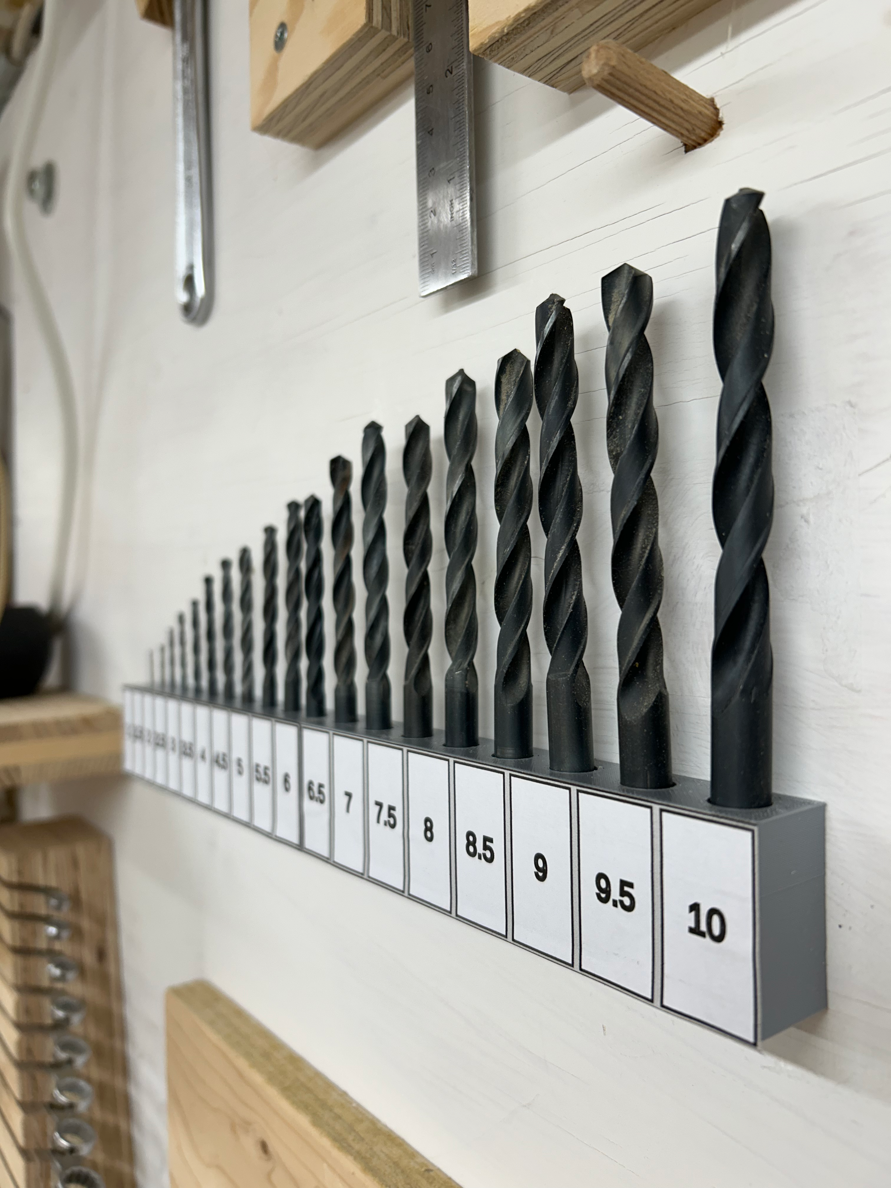 Drill bit stand - parameterised