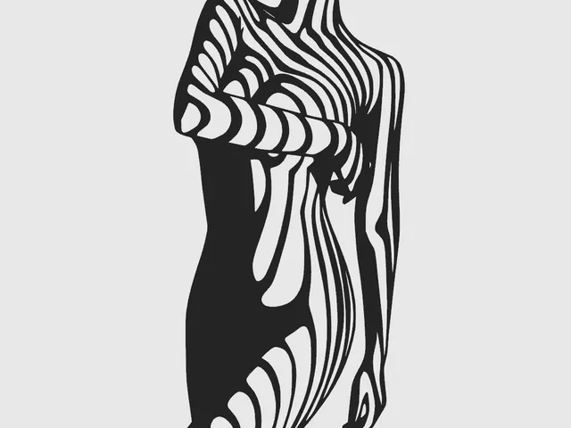woman body abstract - wall art