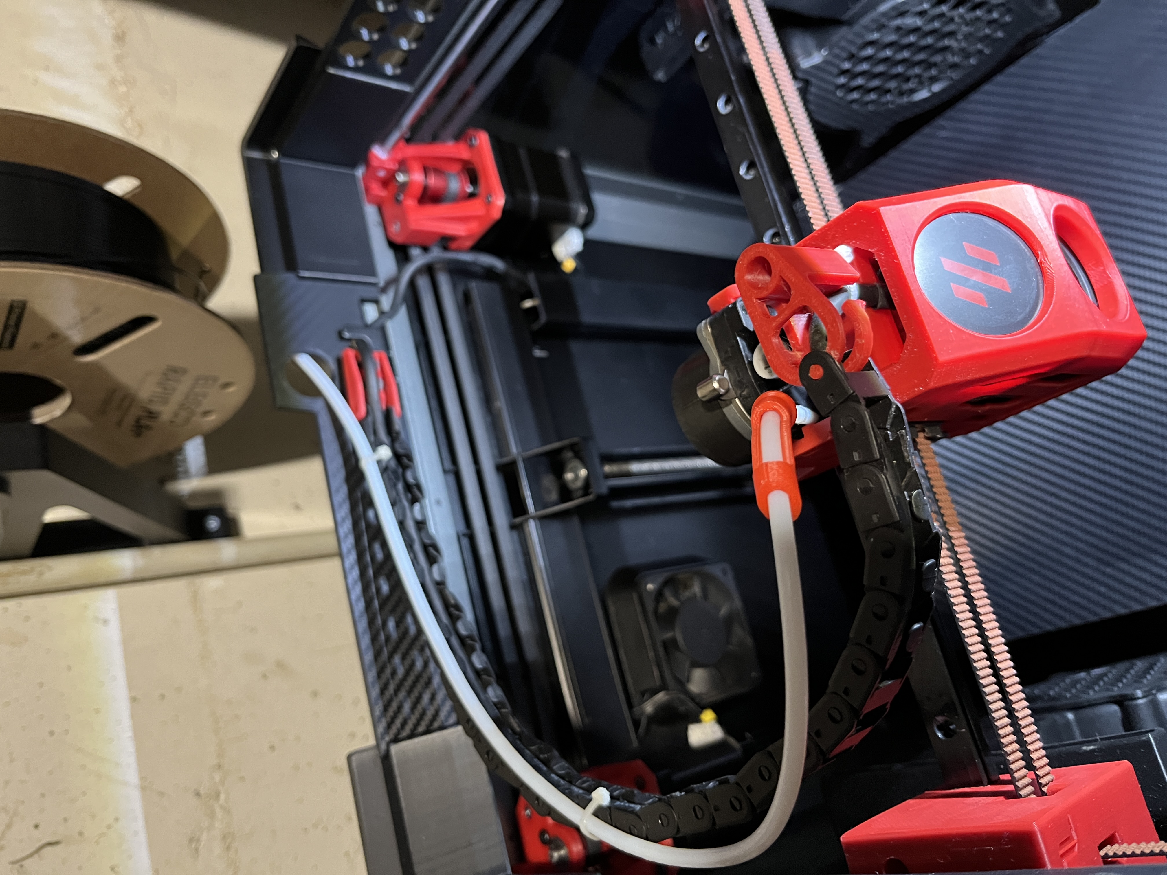 Miniatura 2 do modelo 3D Creality K1 Lid Riser