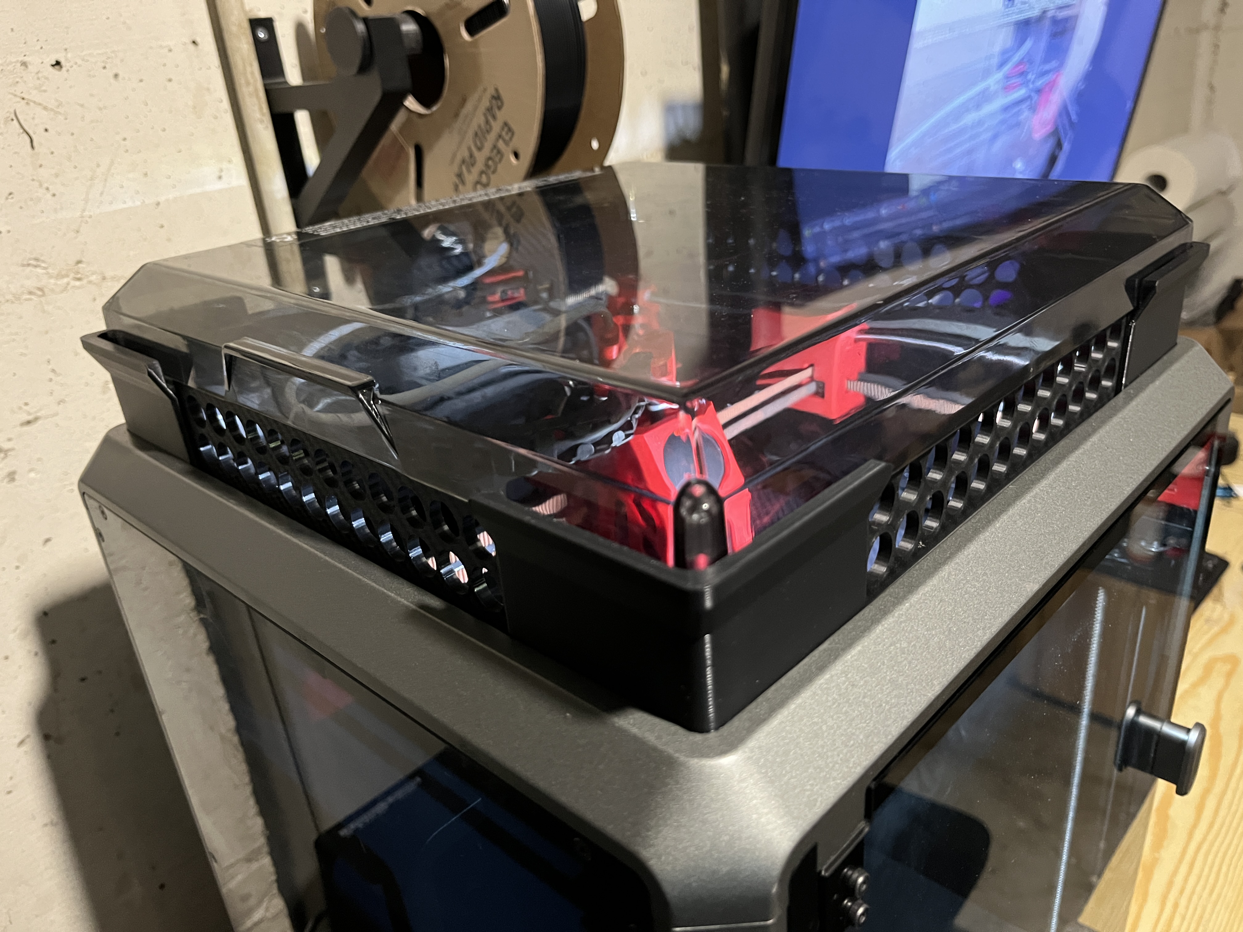 Miniatura 5 do modelo 3D Creality K1 Lid Riser