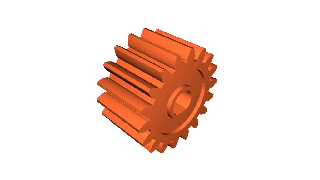 Pinion Gear by DES_LLC | Download free STL model | Printables.com