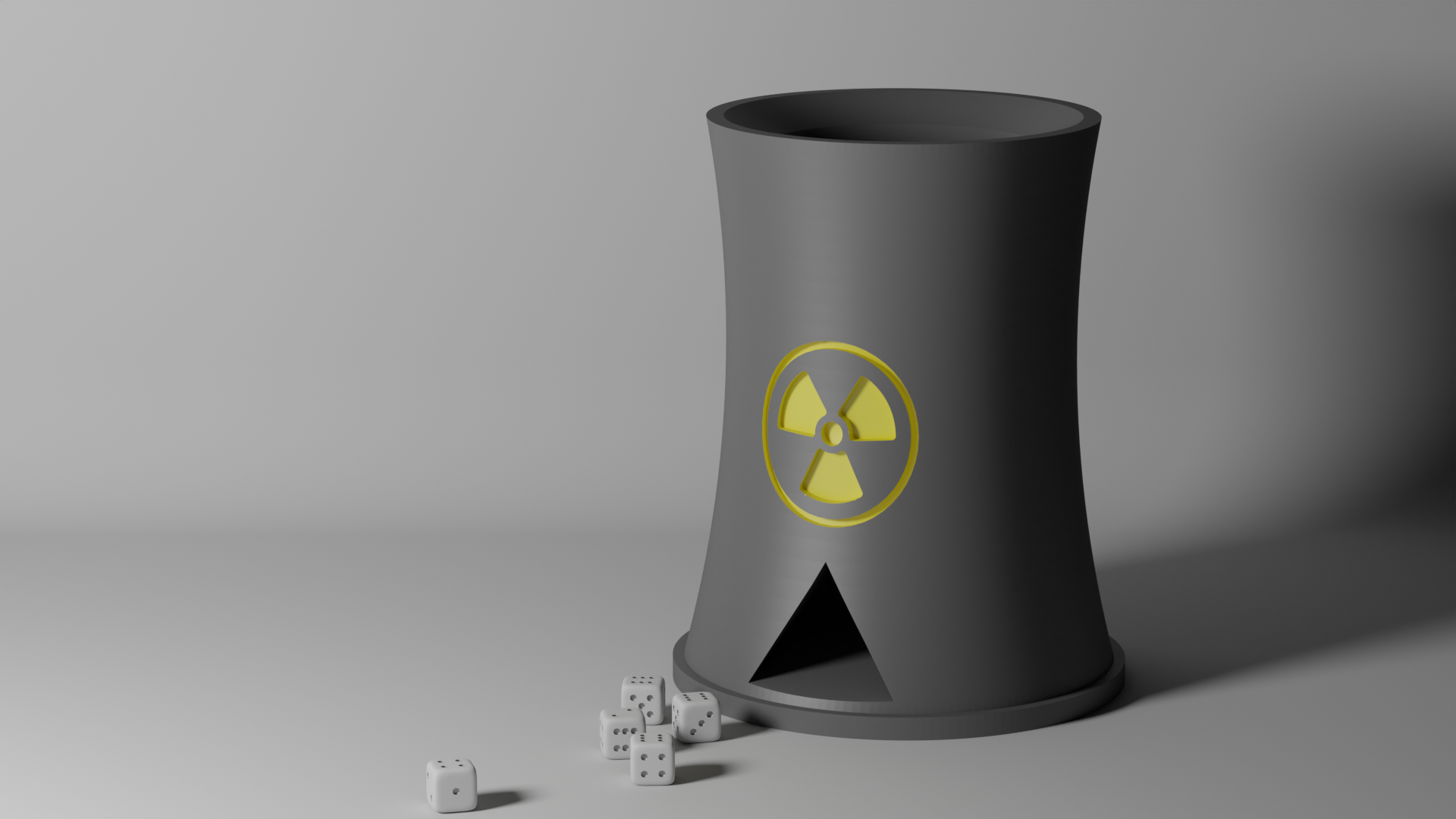 Nuclear Power Plant Dice Tower