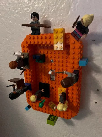 360 Degrees of Legos for your Decora or Standard Light Switch/Outlet!