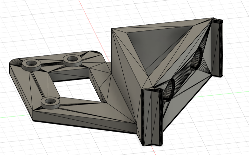 Ender 3 v3 SE Nebula Screen Relocation / Remount with Standoffs