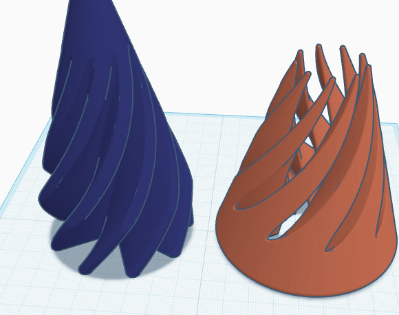 fidget spiral cone