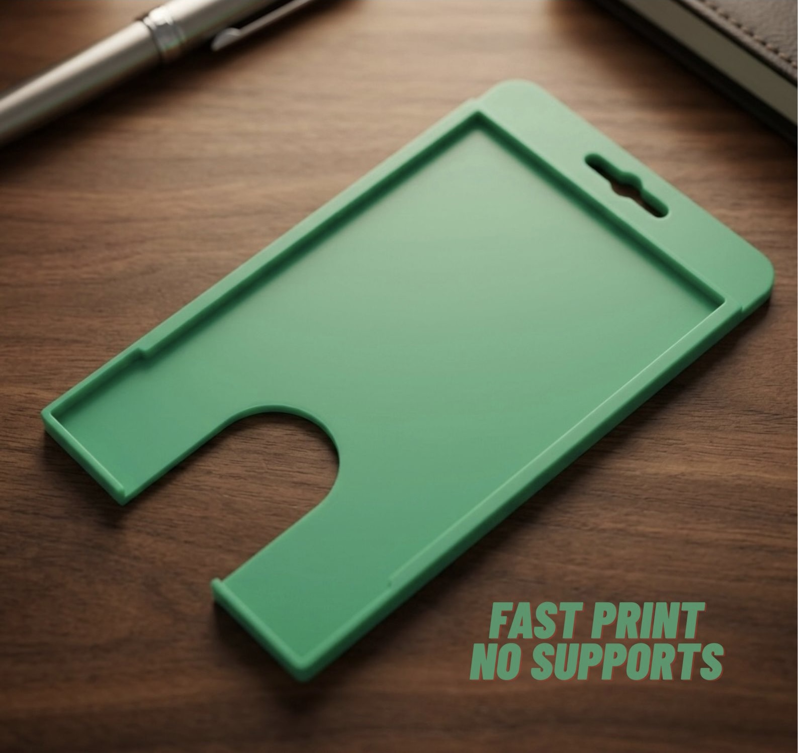 Minimalist Card Holder EDC – Slim Design, Fast 3D Print, No Supports, Quick Access