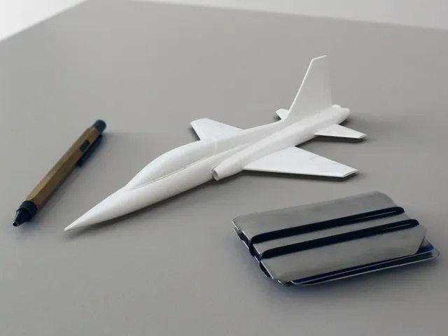 Easy to print T-38 Talon aircraft scale model (1/64)