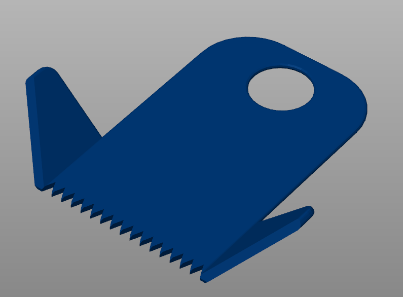 Trowel angle