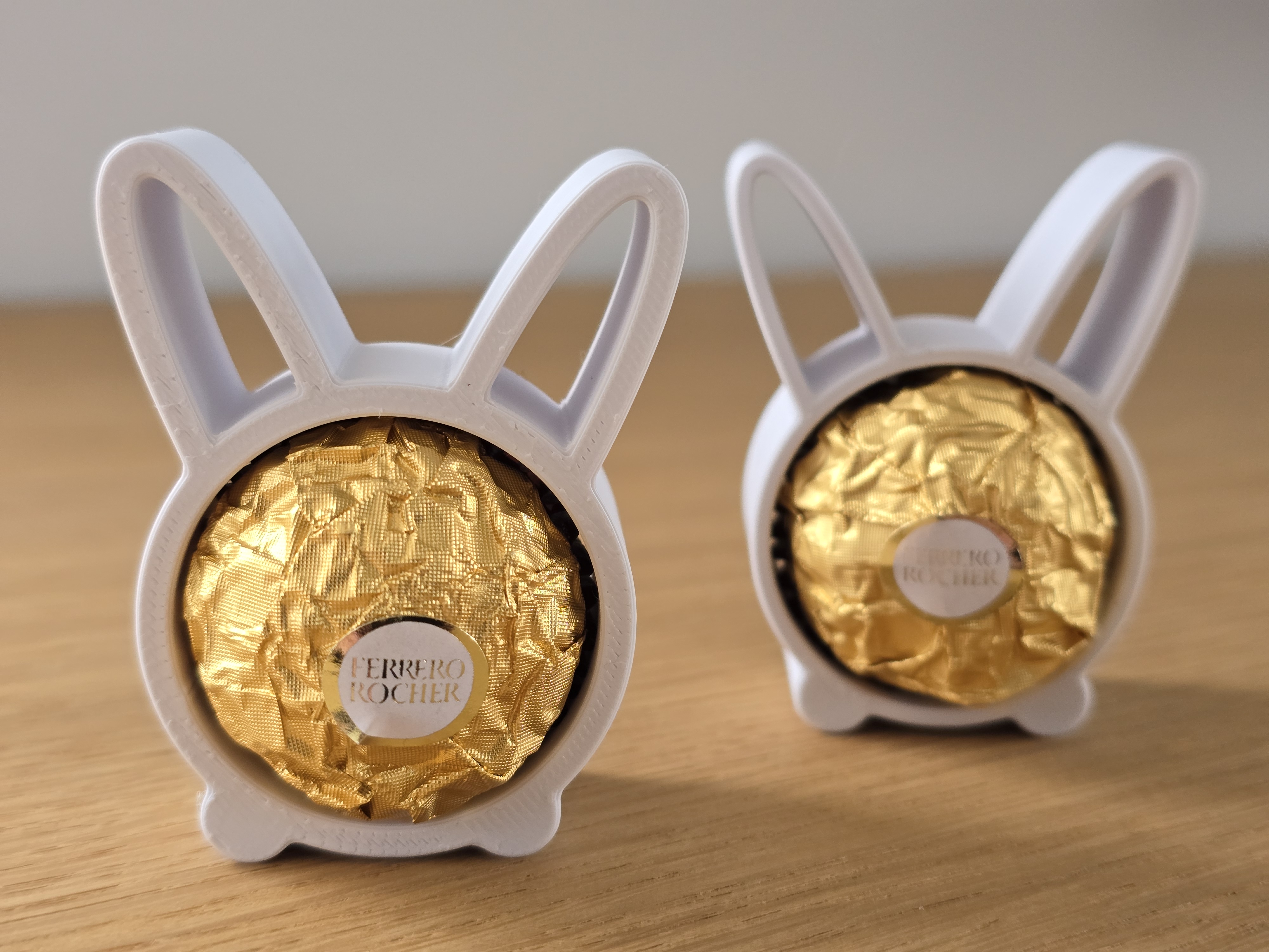 Rocher Osterhase Ostern Geschenk Hase Set 2ab