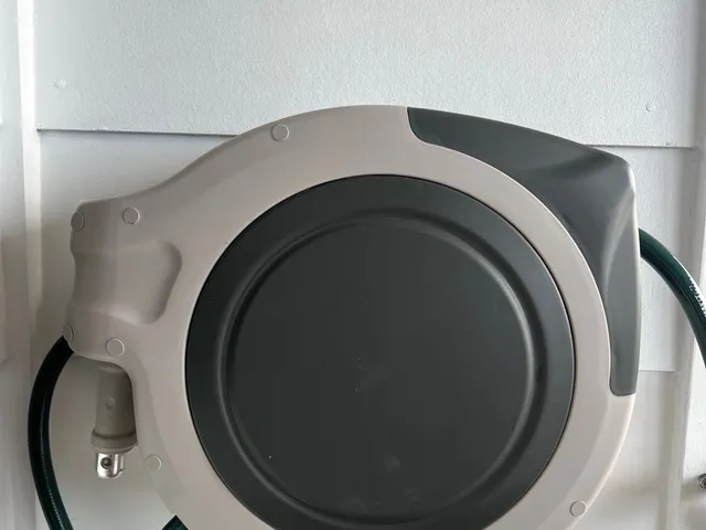 Screw hole caps for the Pope brand 12m hose reel
