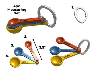 Kids Measuring Spoon Set