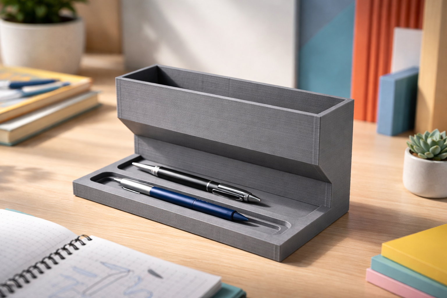 Velvet desktop organizer 3D model