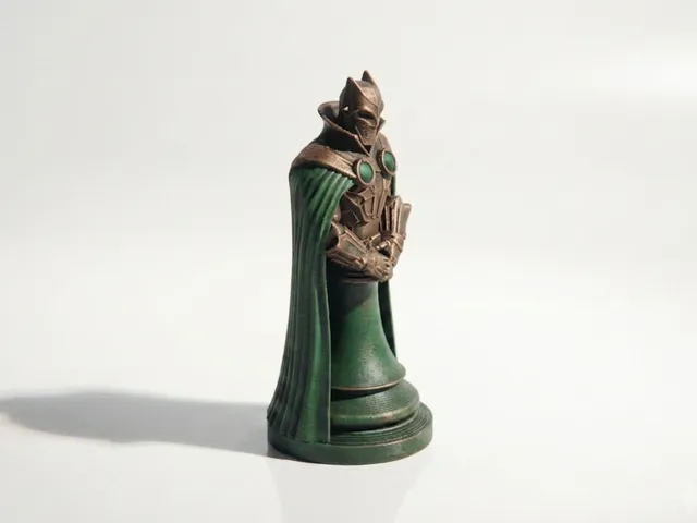 Dr Doom Chess King Marvel Figurine 3D Printable