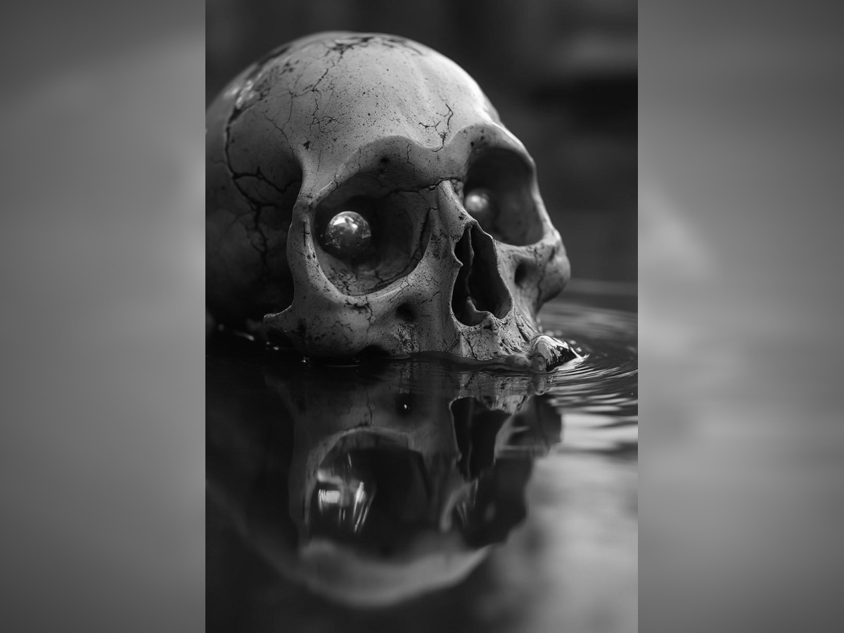 Drenched Skull Hueforge