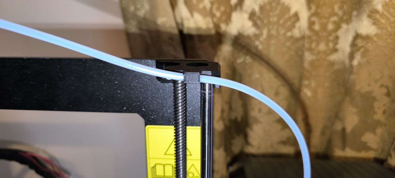 PTFE Holder with Passive Tube Lock (Prusa MK3S+)