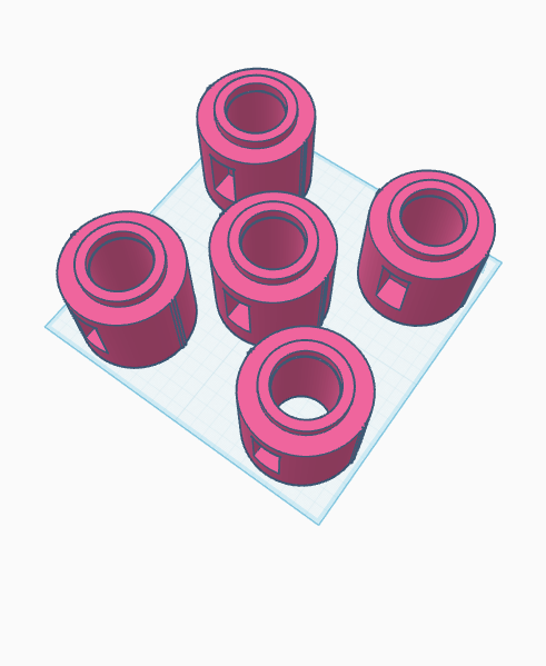 x5 for tecform grabber 3D model